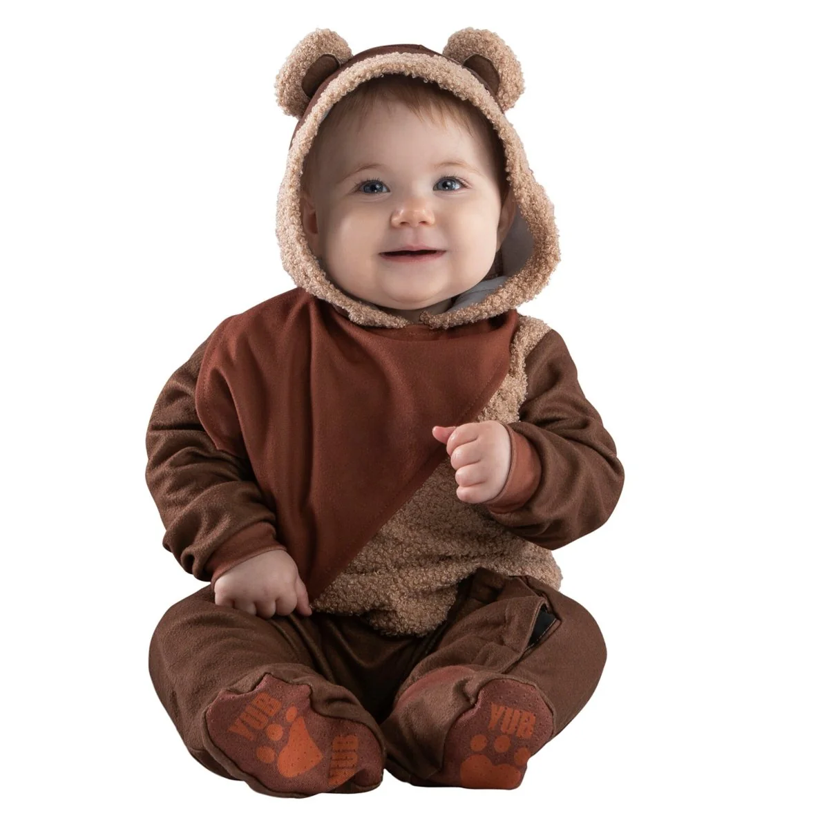 Disney Star Wars Ewok Costume for Babies, Brown Jumper