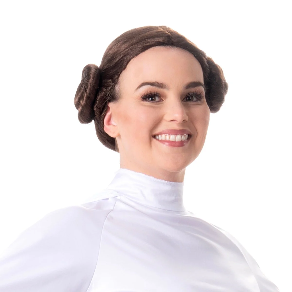 Disney Star Wars Princess Leia Costume for Adults, White Hooded Robe - Image 2