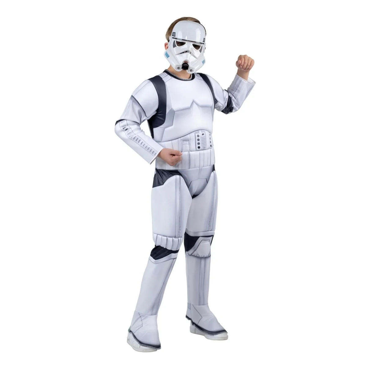 Disney Star Wars Stormtrooper Costume for Kids, White Padded Jumpsuit