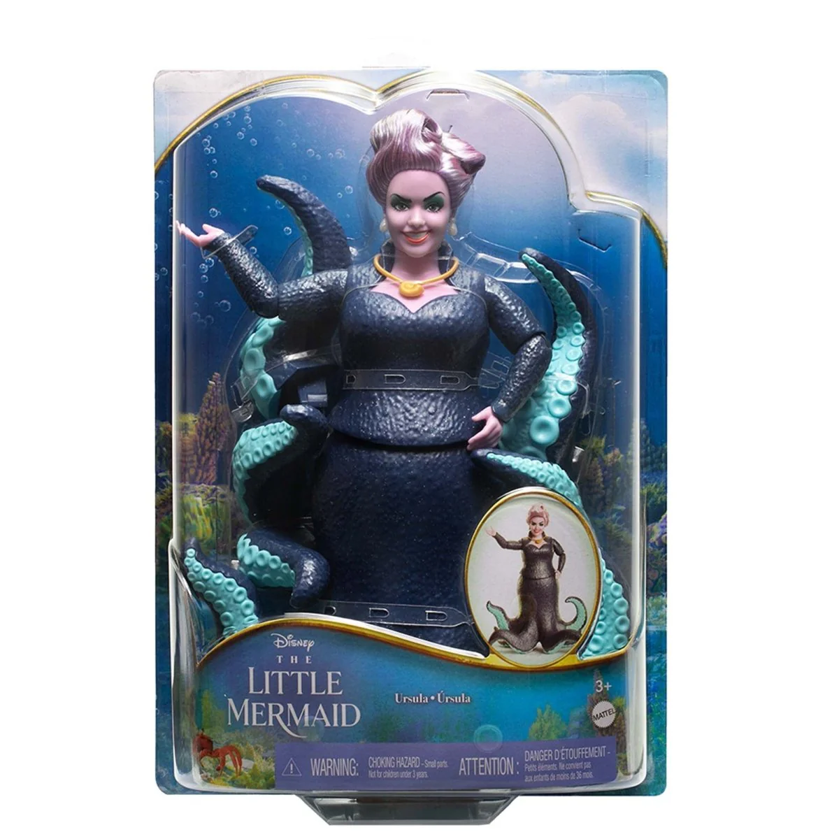 Disney The Little Mermaid Ursula Villain Doll, 1 Count - Image 3