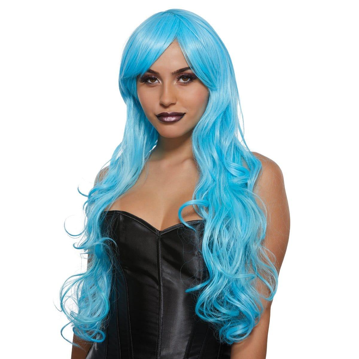 Blue Lagoon Diva wig for women