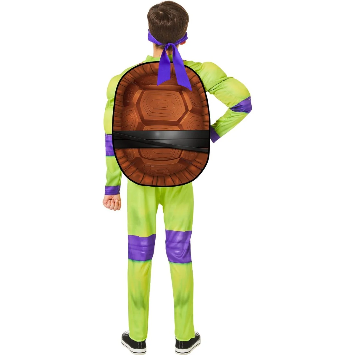 Donnie Costume for Kids, Teenage Mutant Ninja Turtles: Mutant Mayhem, Purple and Green Jumpsuit - Image 2