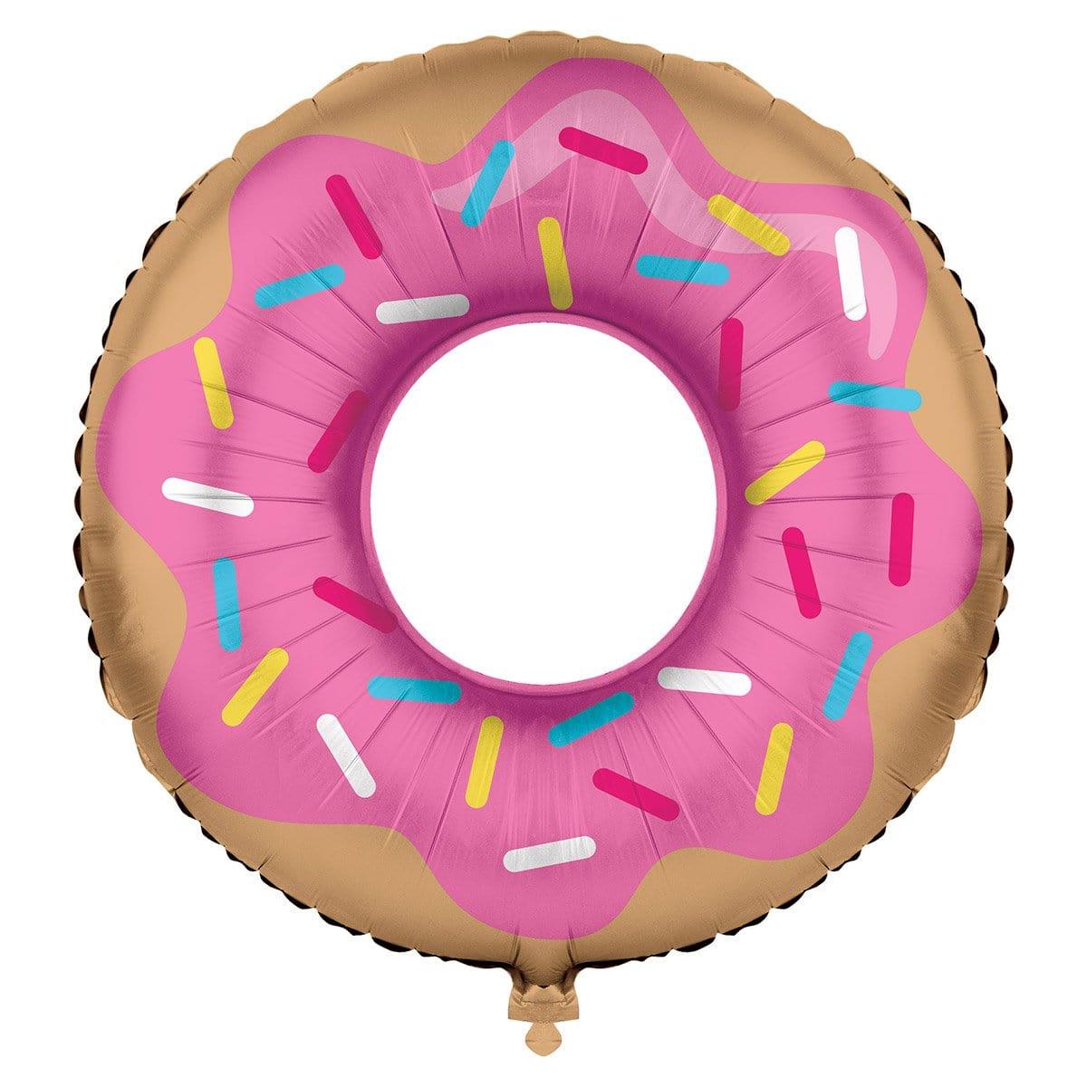 Donut Time Foil Balloon, 18 Inches
