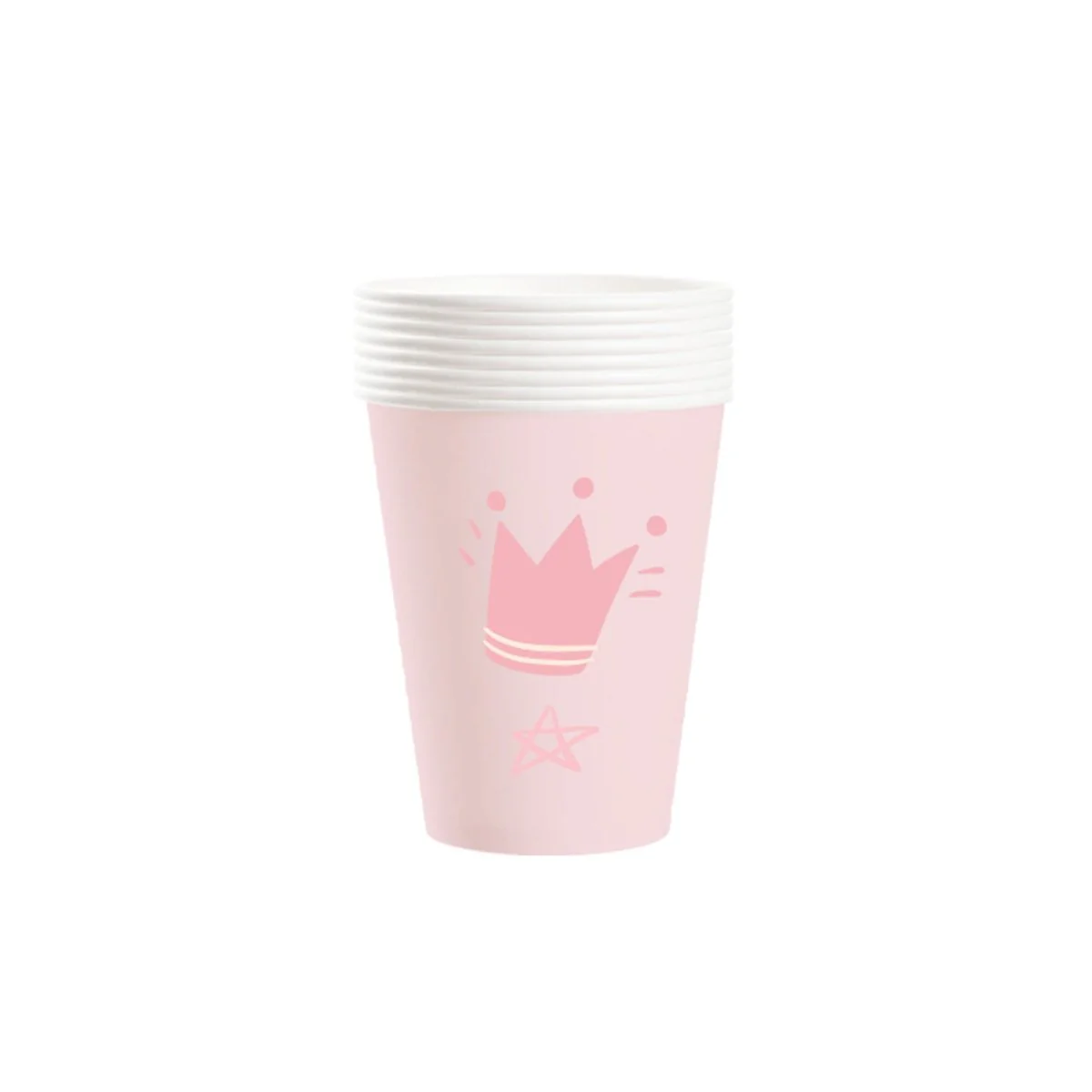 Dream Carousel Birthday Paper Cups, 9 Oz, 8 Count