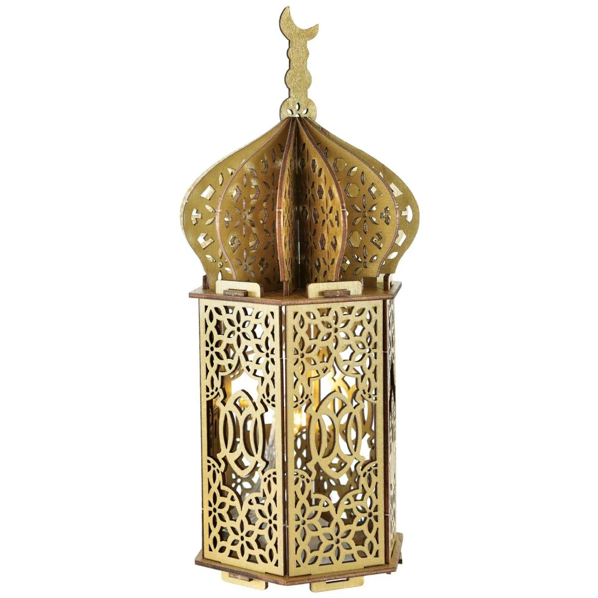 Eid Celebration Mosque Standing LED, 1 Count