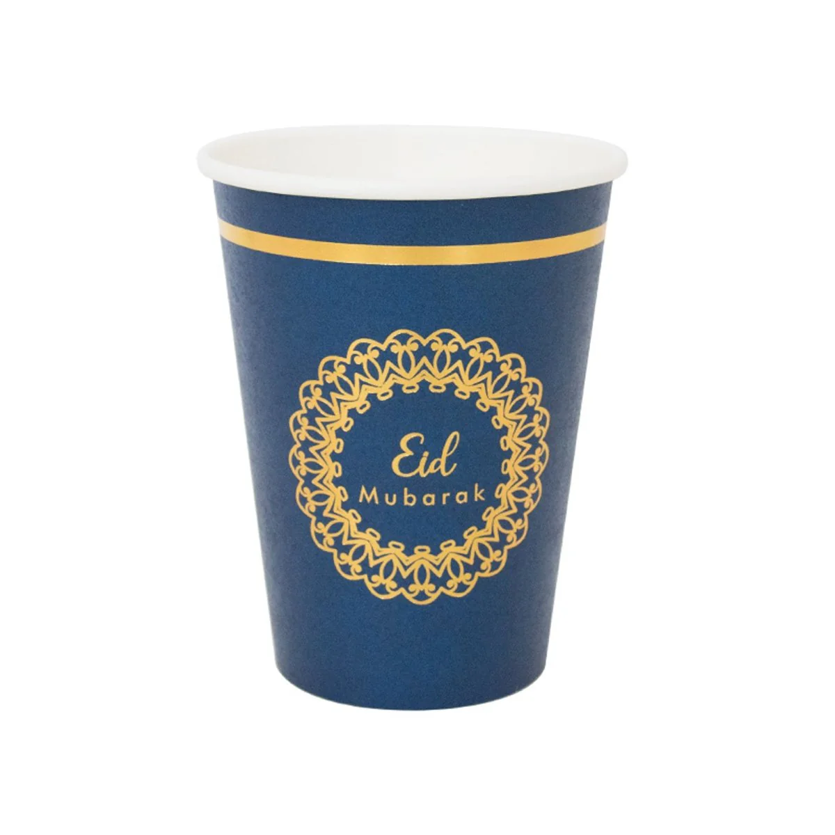Eid Celebration Paper Cups, 12 Oz, 8 Count