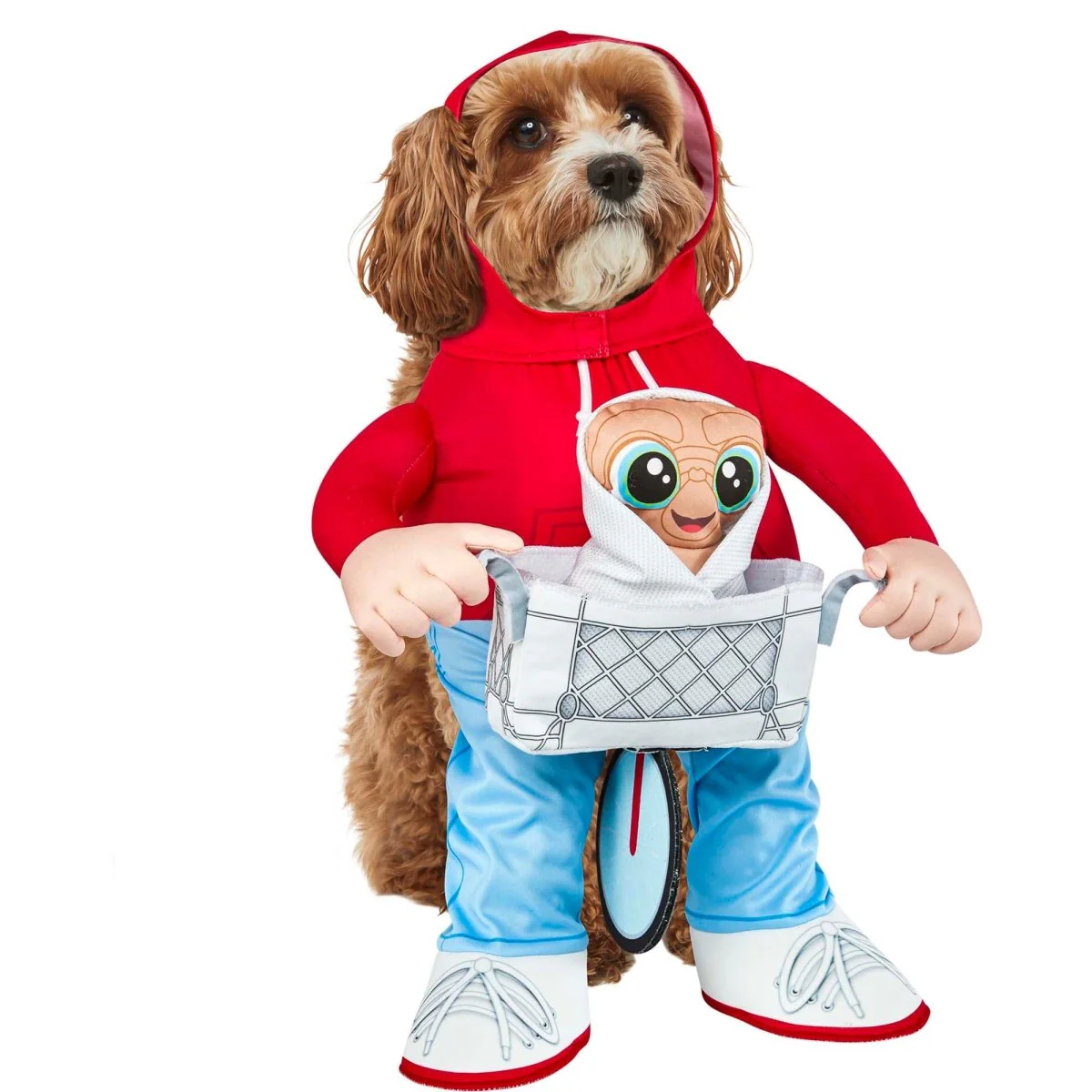 Elliot and E.T. On Bicycle Costume for Pets, E.T.