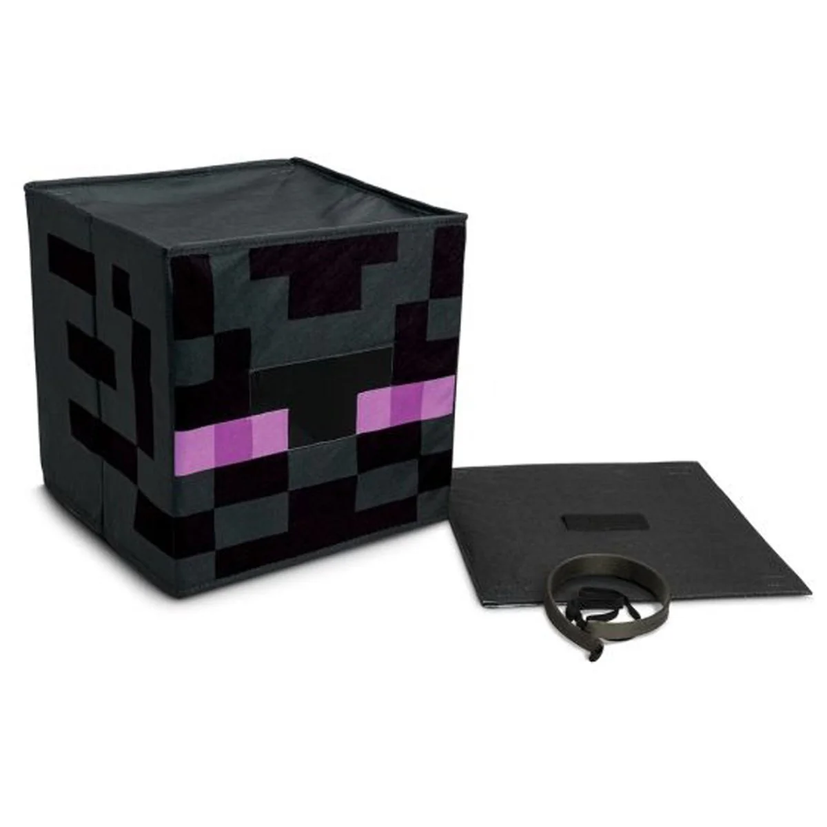 Enderman Block Head Mask for Kids, Minecraft - Image 2