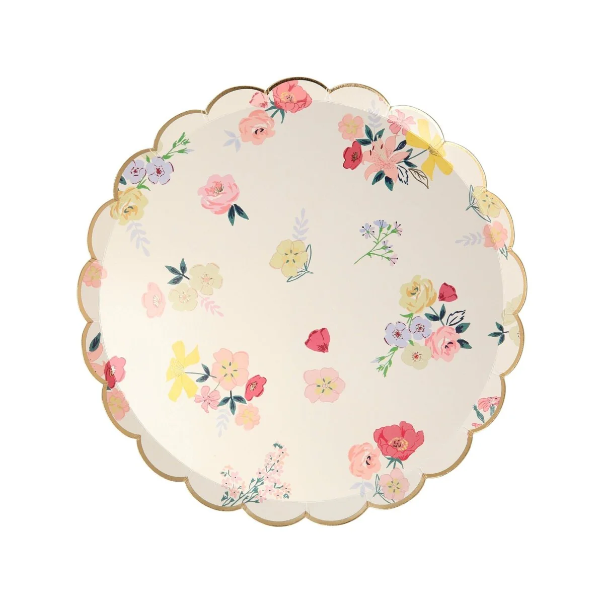 English Garden Large Lunch Paper Plates, 8.5 Inches, 8 Count - Image 5