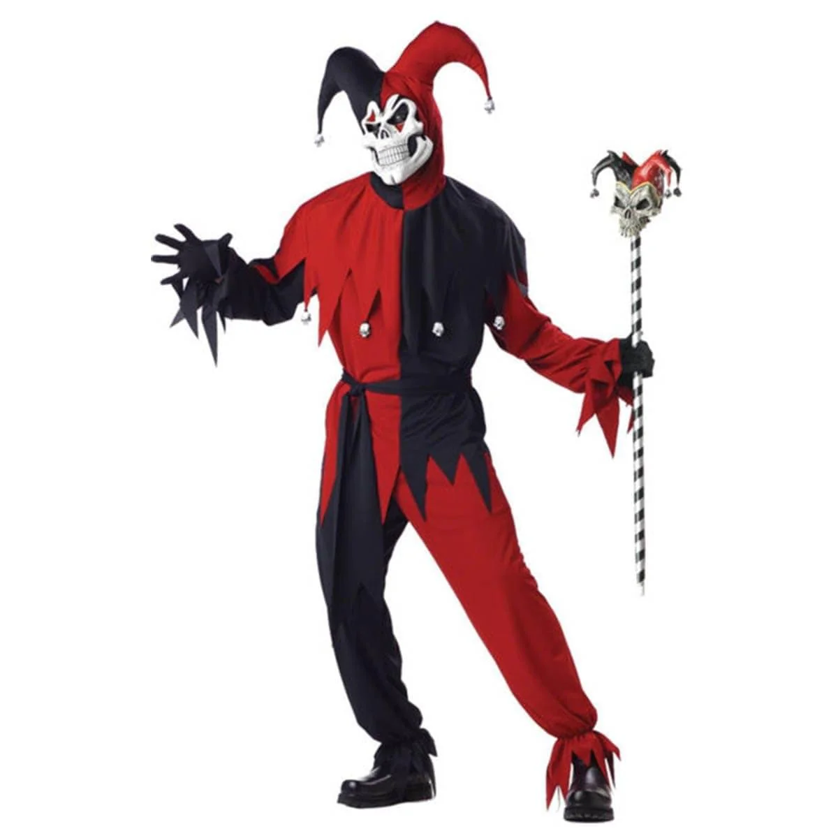 Evil Jester Costume for Adults