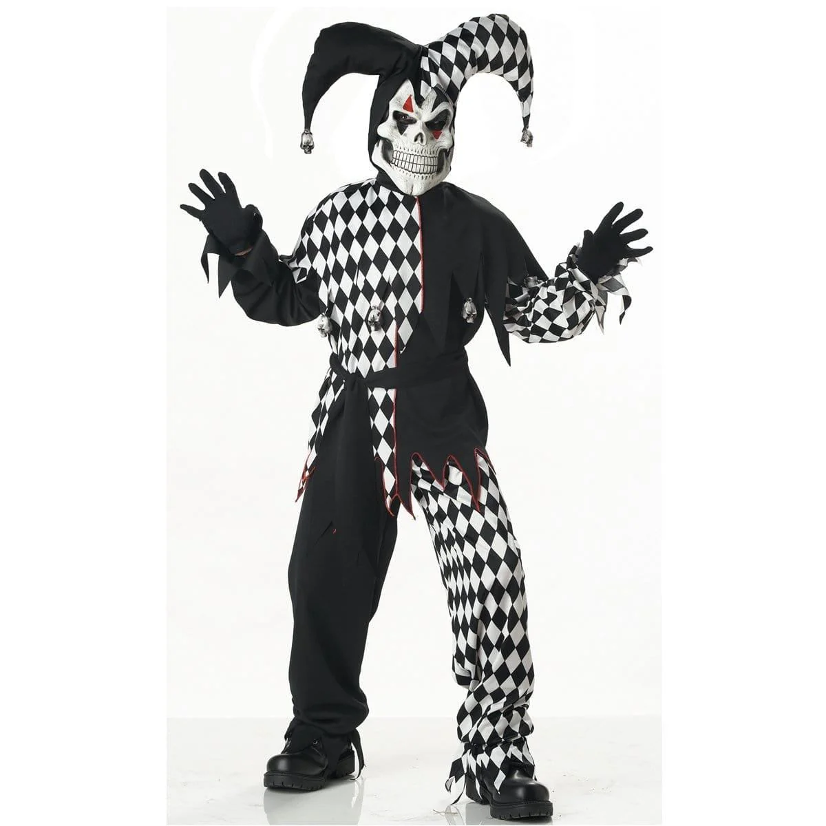 Evil Jester Costume for Kids