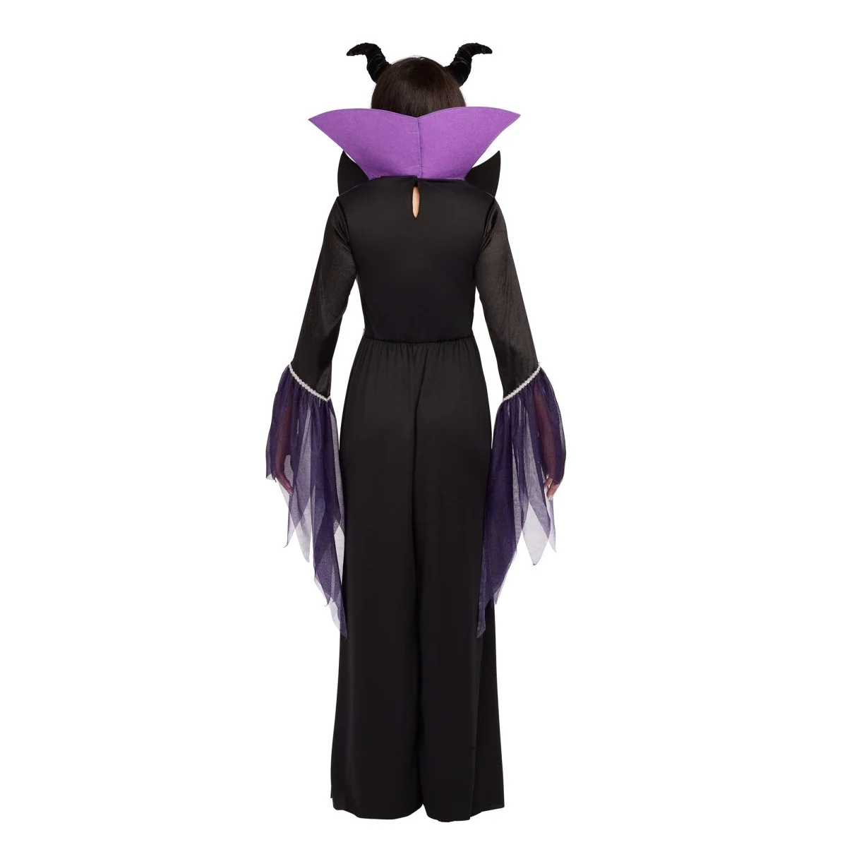 Evil Queen Costume for Adults, Dress and Headband - Image 4