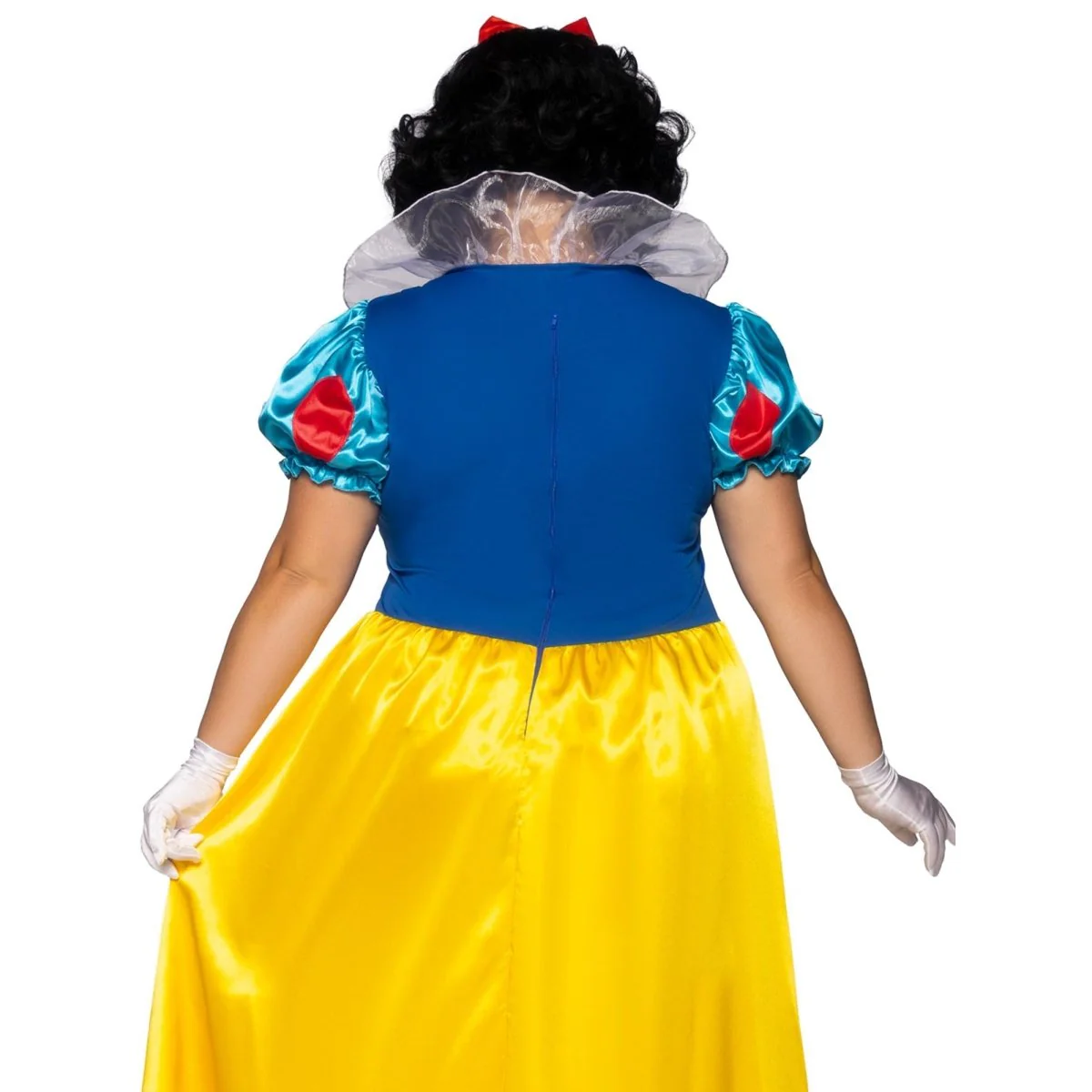 Fairy Tale Snow White Plus Size Costume for Adults, Long Dress - Image 3