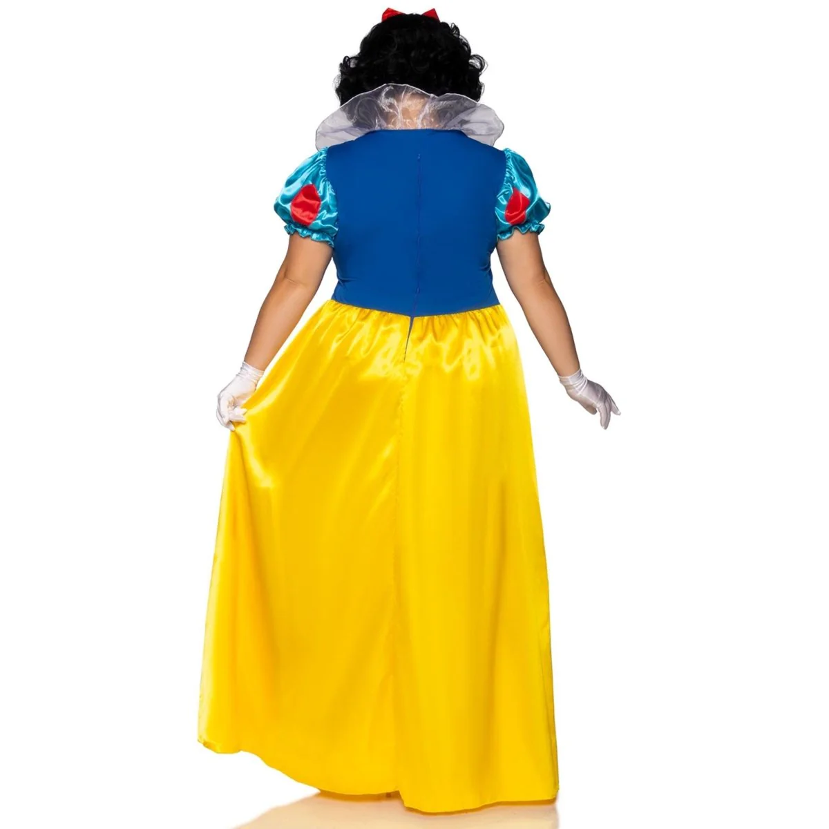 Fairy Tale Snow White Plus Size Costume for Adults, Long Dress - Image 4