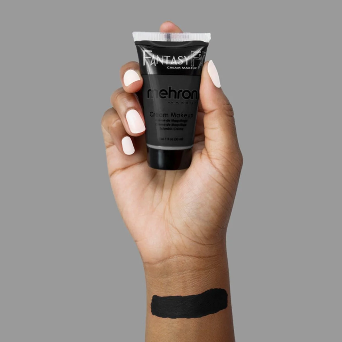 Mehron Fantasy FX Black cream makeup tube, 1 ounce - Image 3