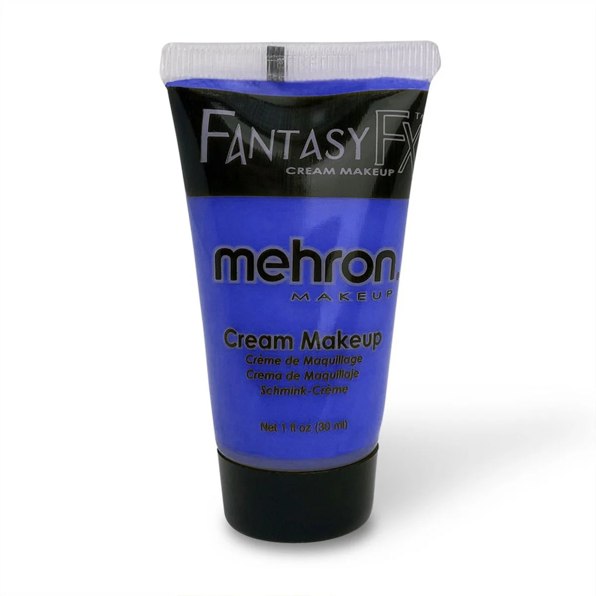 Mehron Fantasy FX blue cream makeup tube, 1 ounce - Image 4