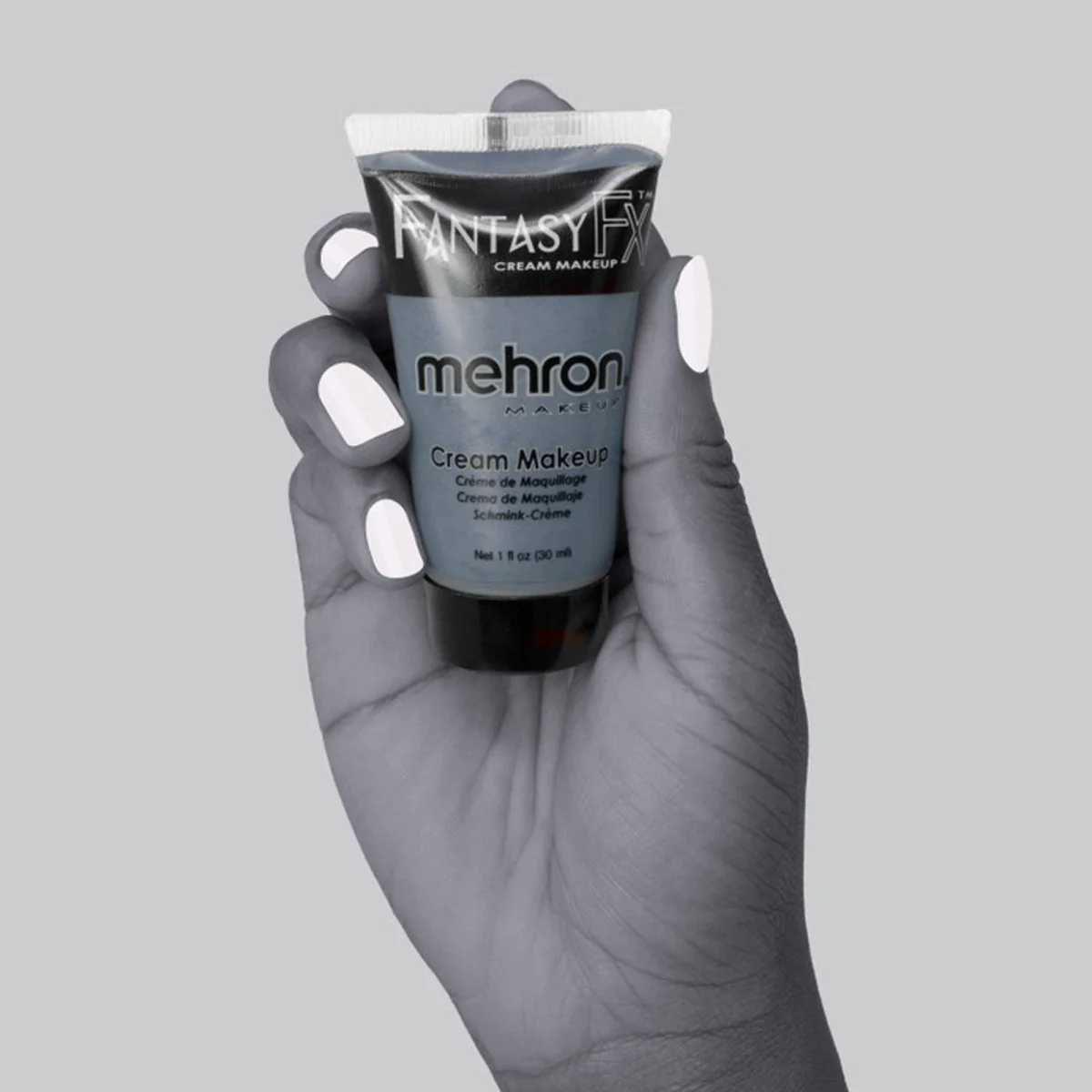 Mehron Fantasy FX monster gray cream makeup tube, 1 ounce - Image 3