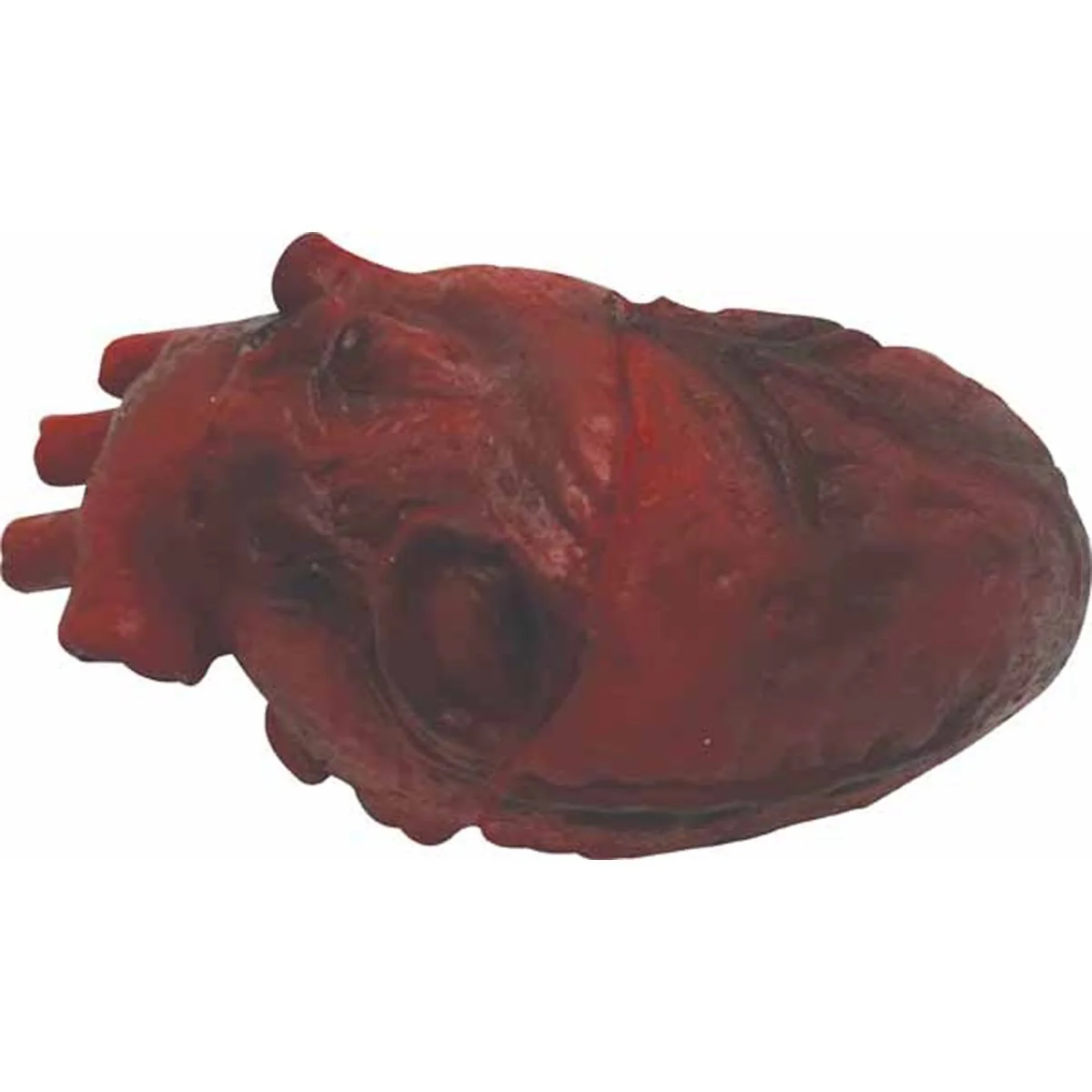 Faux Latex Heart, 7 Inches, 1 Count