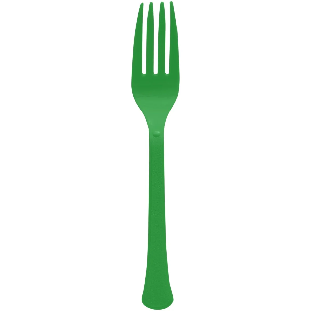 Festive Green Plastic Forks, 20 Count