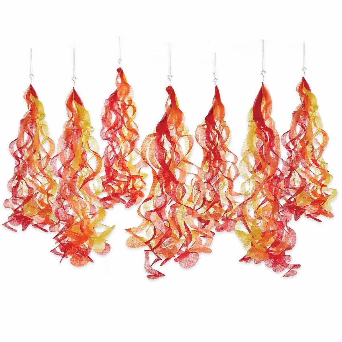 First Responders Hanging Fire Decoration, 20 Count