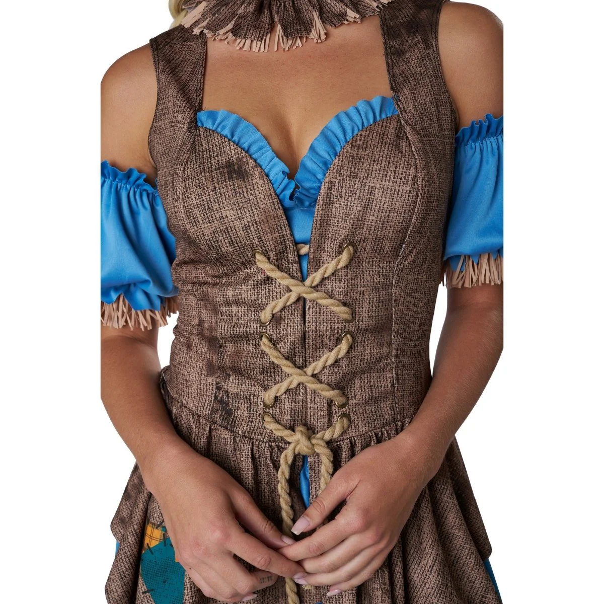 Flirty Scarecrow Costume for Adults - Image 10