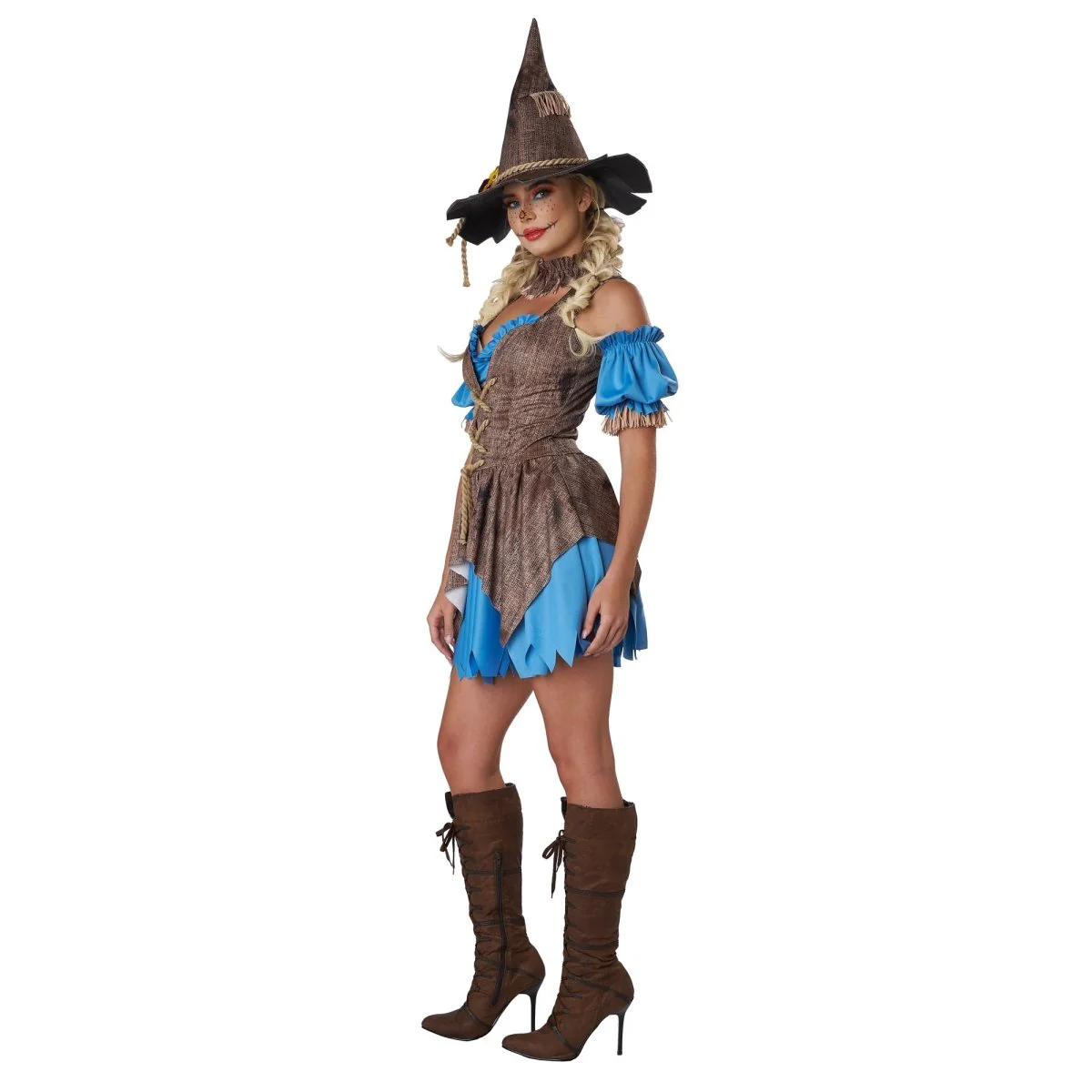 Flirty Scarecrow Costume for Adults - Image 5
