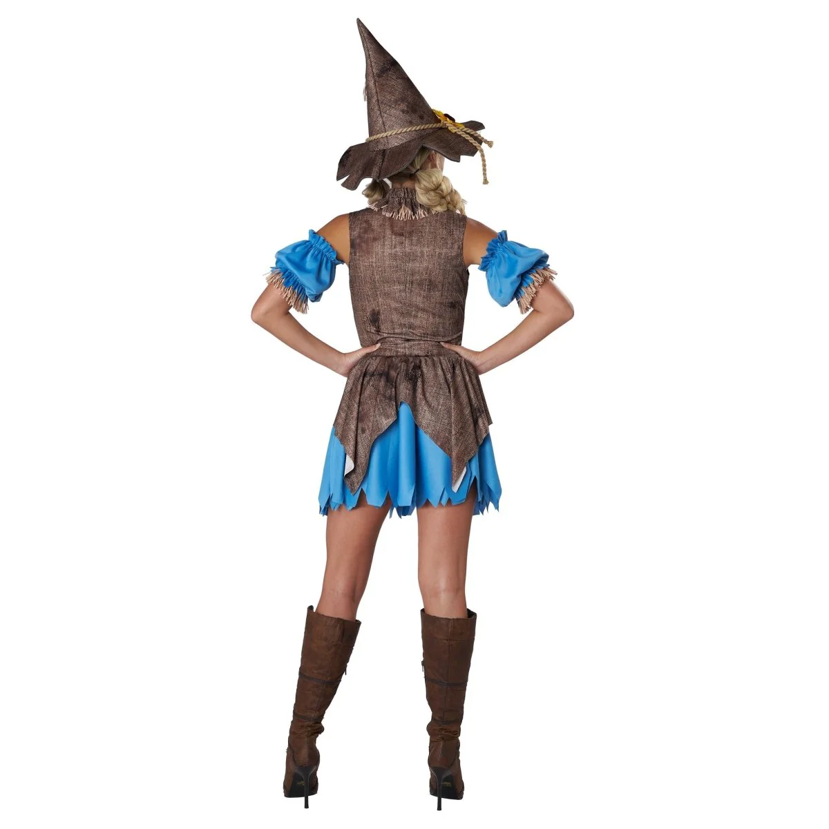 Flirty Scarecrow Costume for Adults - Image 7