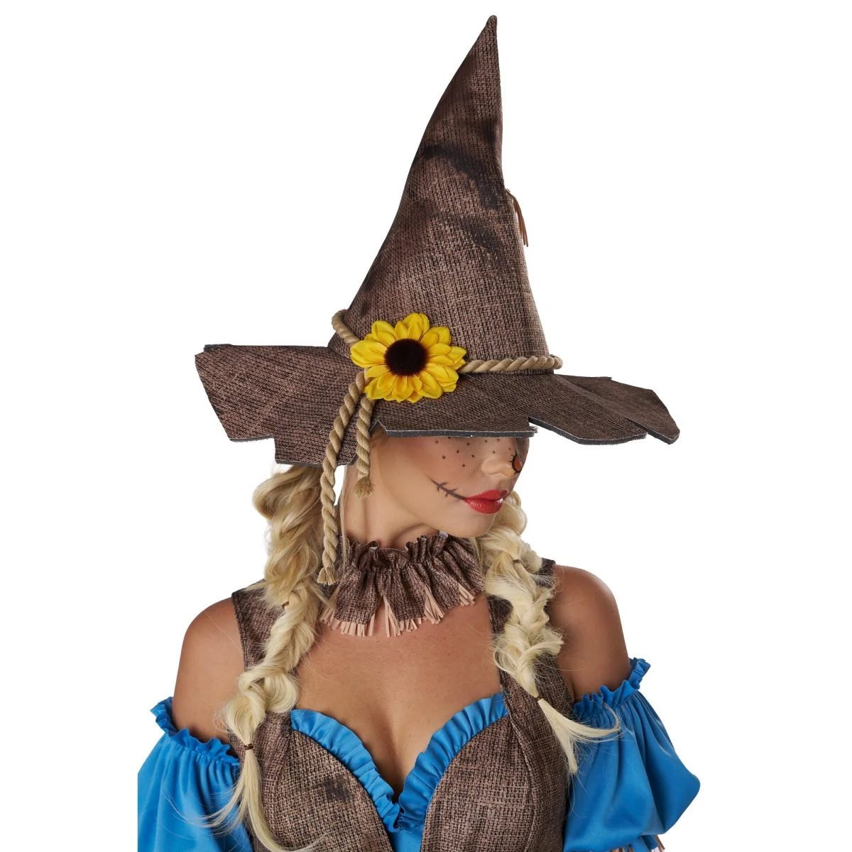 Flirty Scarecrow Costume for Adults - Image 8