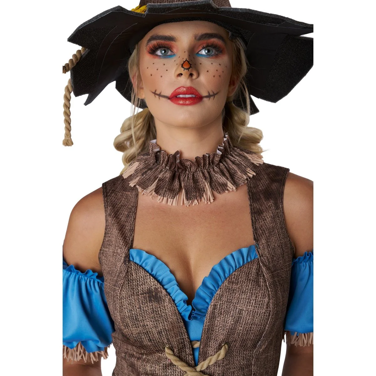 Flirty Scarecrow Costume for Adults - Image 9