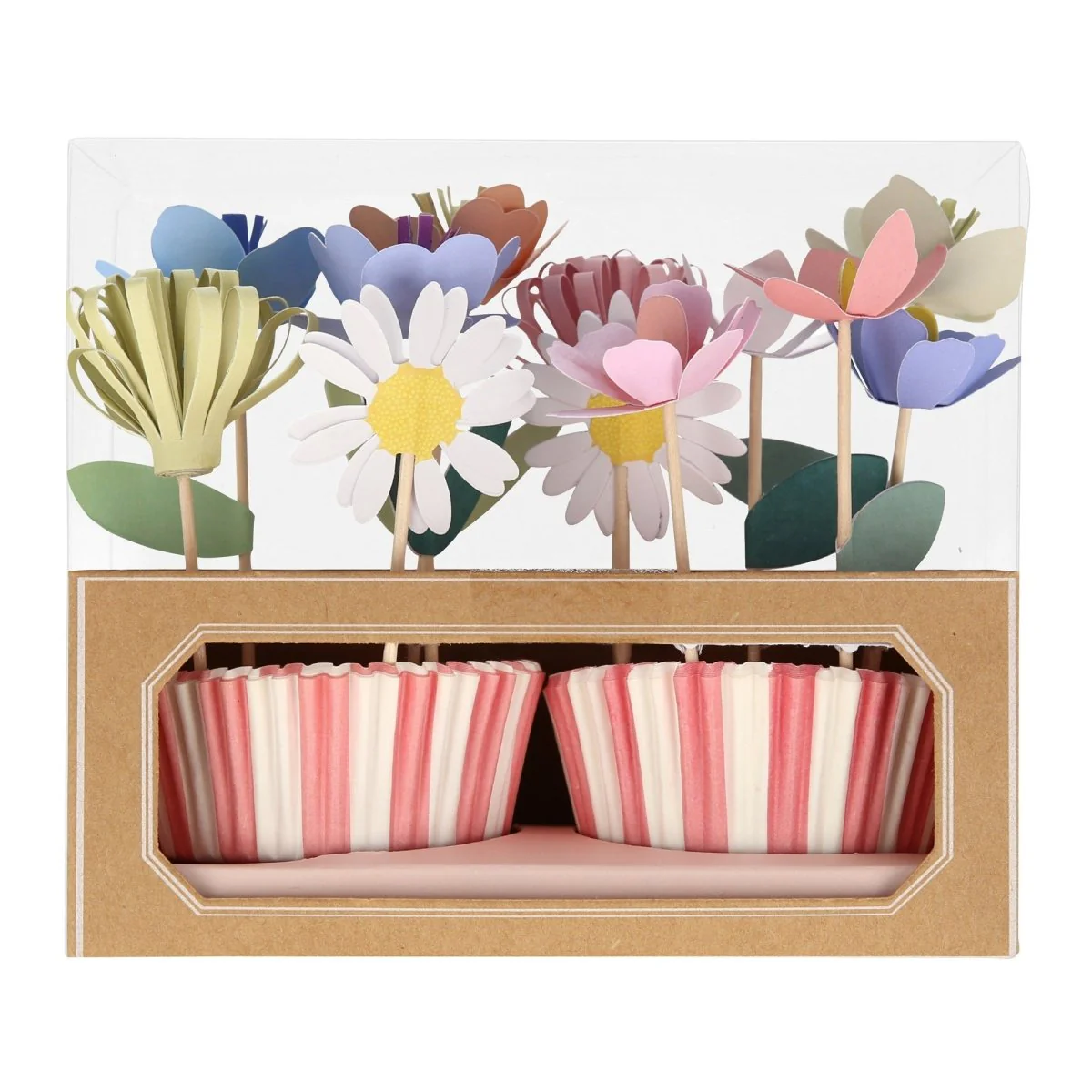 Flower Garden Cupcake Kit, 24 Count