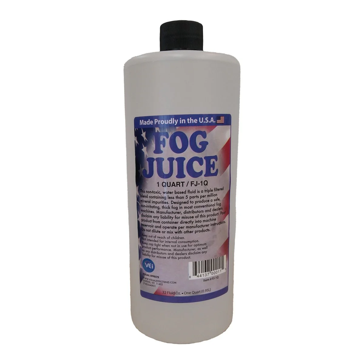 Fog Fluid for Smoke Machine, 0.95L, 1 Count