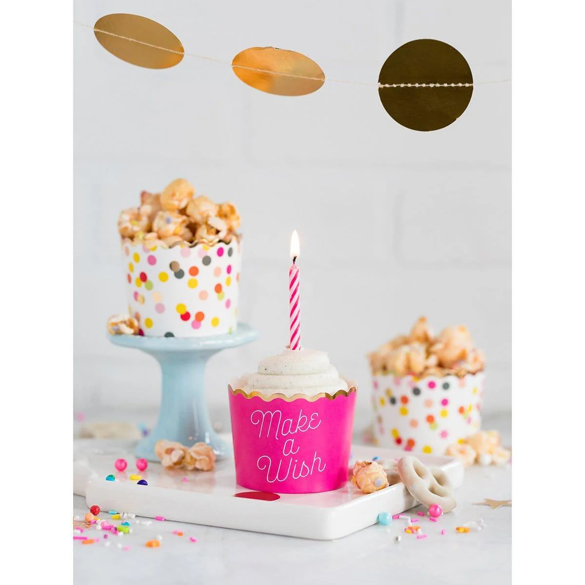 Foil Baking Cups 50/pkg - Make A Wish