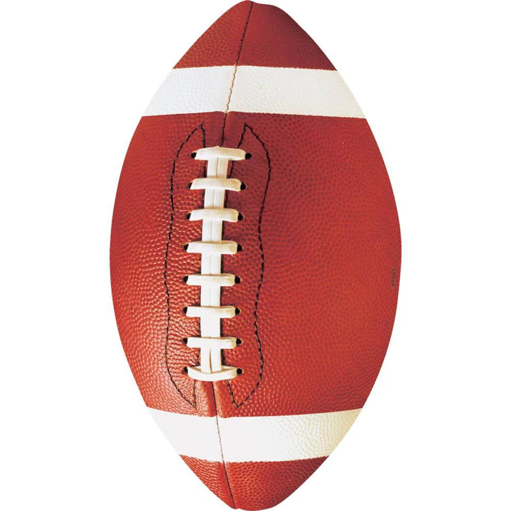 Football Cutouts, 12 Count