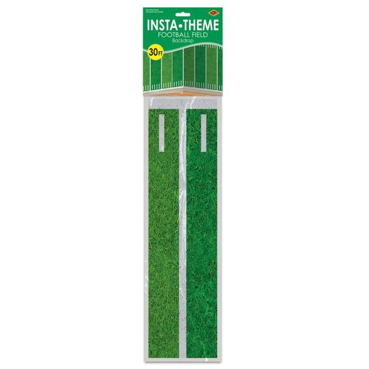 Football Field Backdrop, 48 x 360 Inches, 1 Count - Image 3