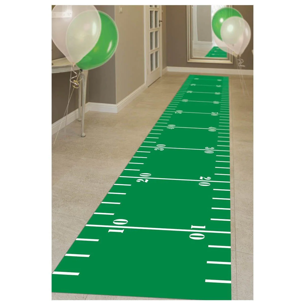 Football Floor Runner, 10 ft x 2 ft