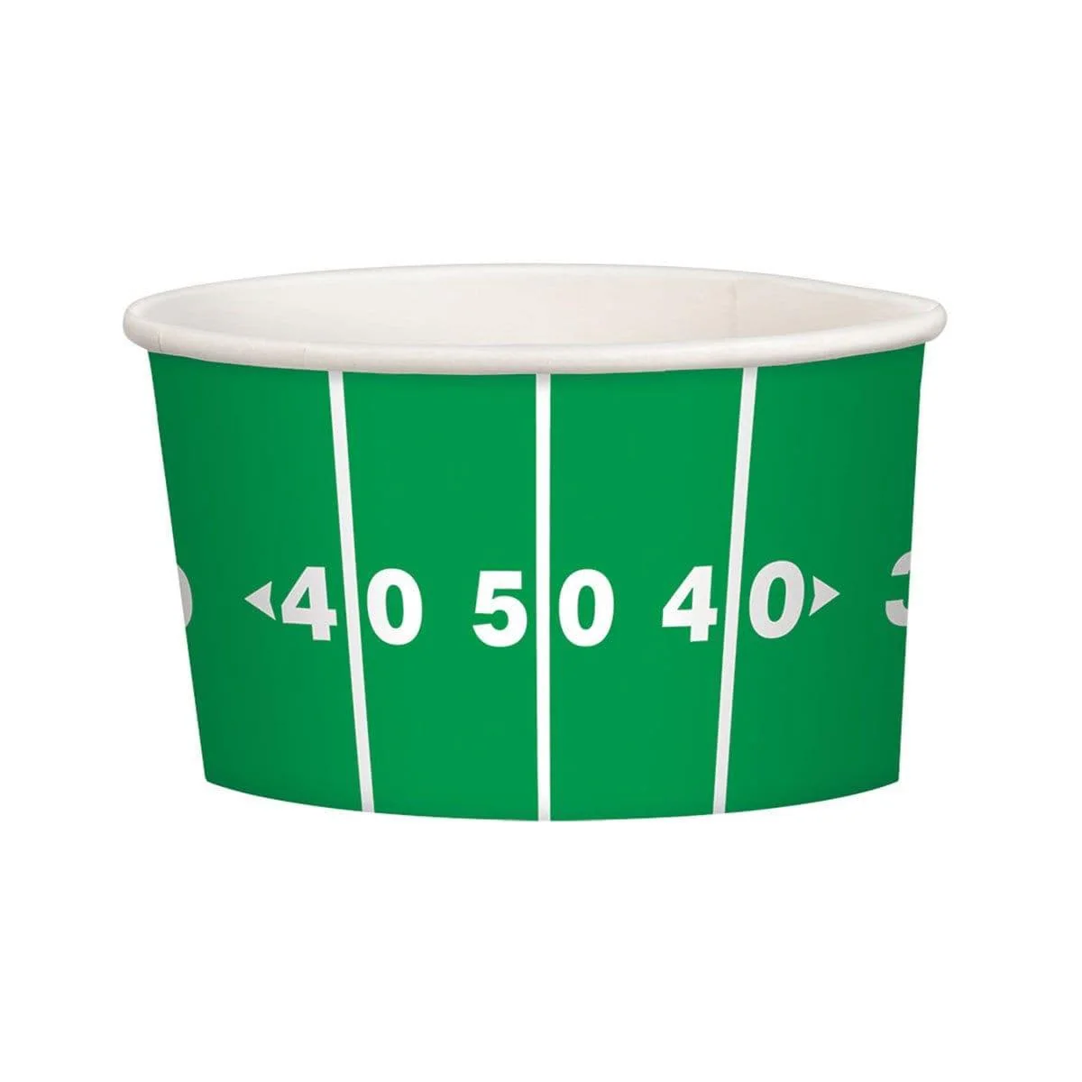 Football Paper Treat Cups, 9.5 ounces, 8 Count
