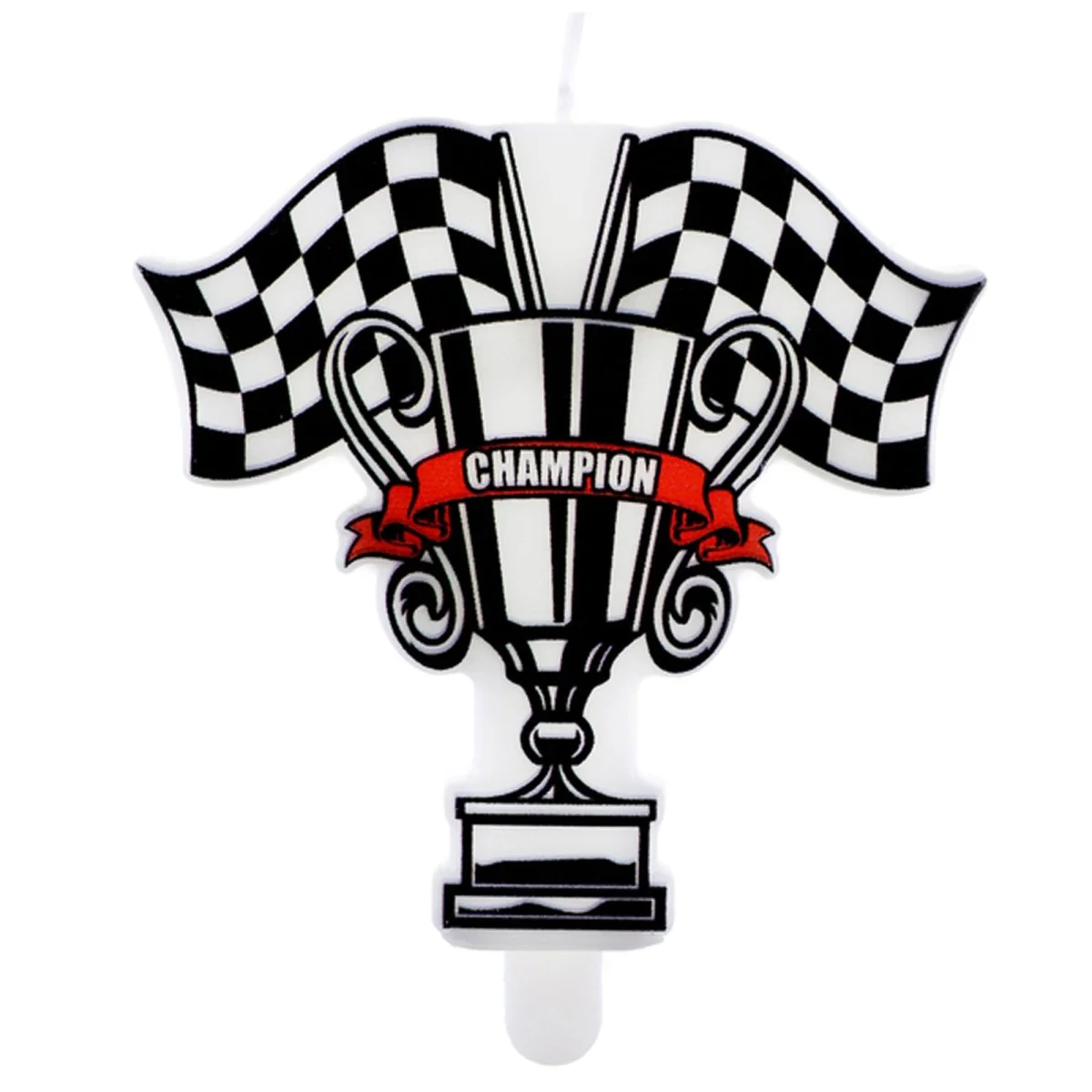 Formula 1 Champion Trophy Birthday Cake Candle, 1 Count