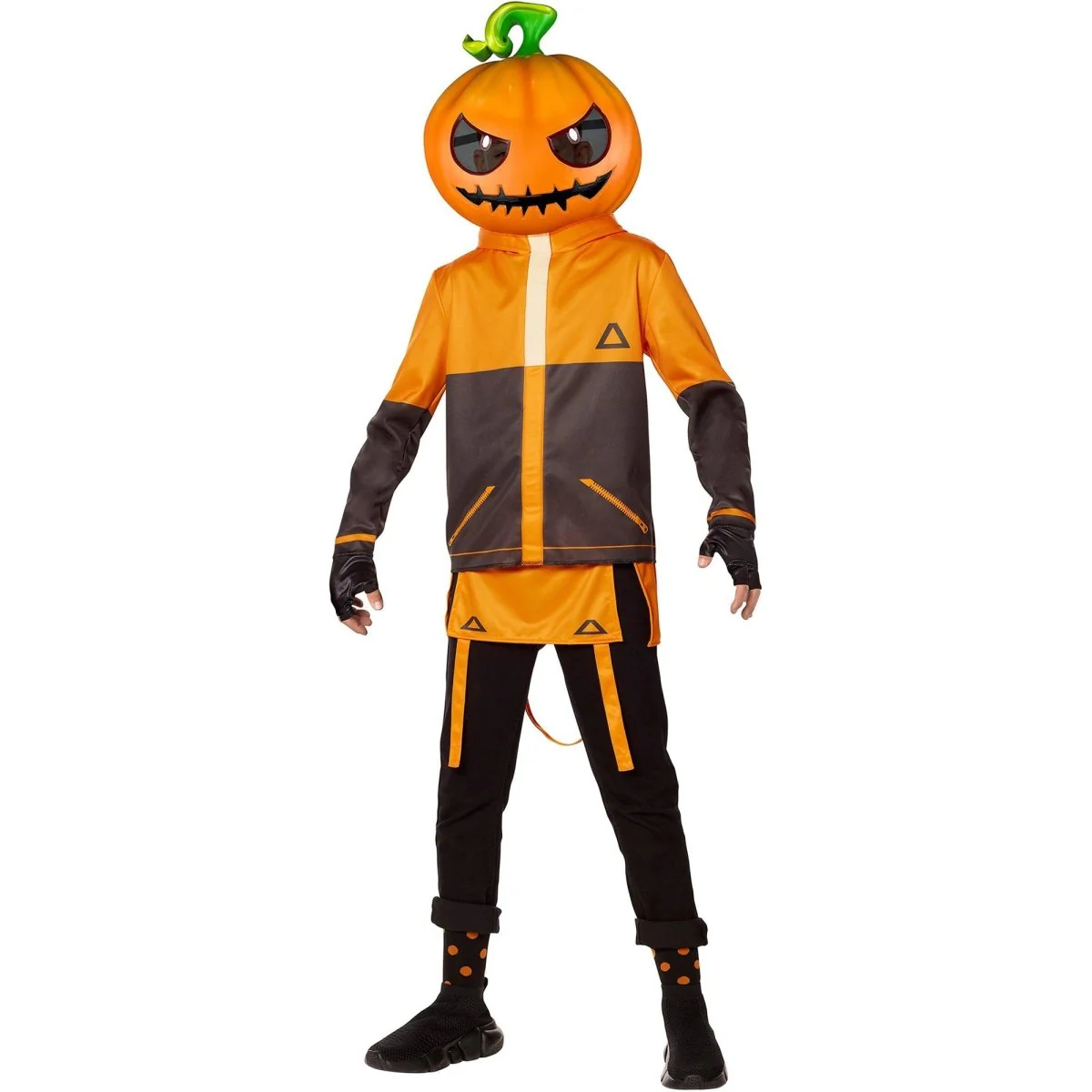 Fortnite Punk Costume for Kids, Jacket, Mask, Gloves and Socks