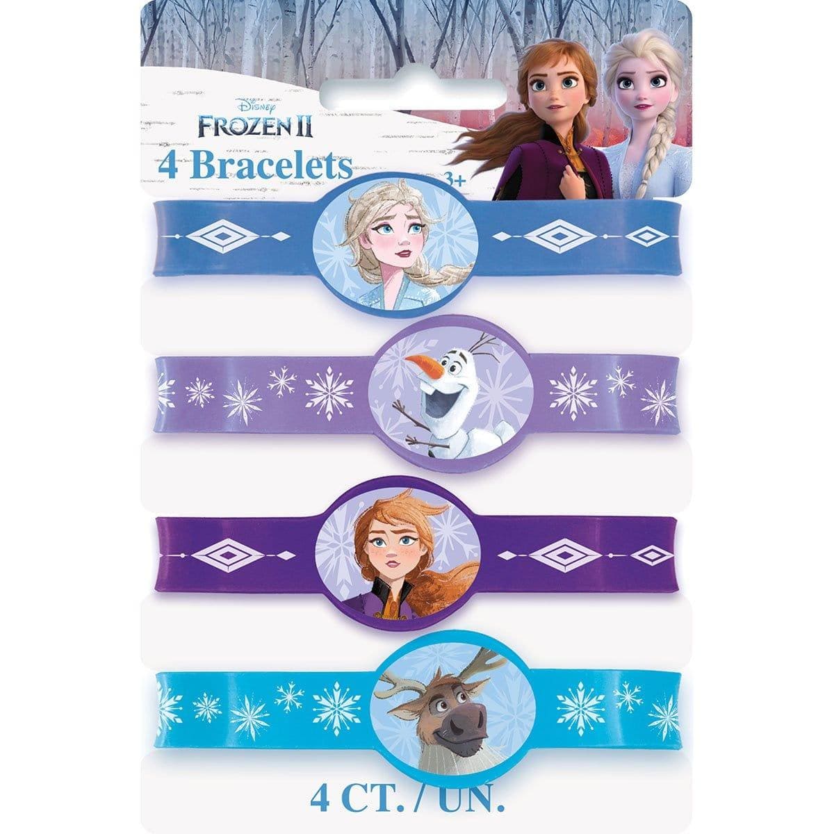Frozen 2 bracelets, 4 per package