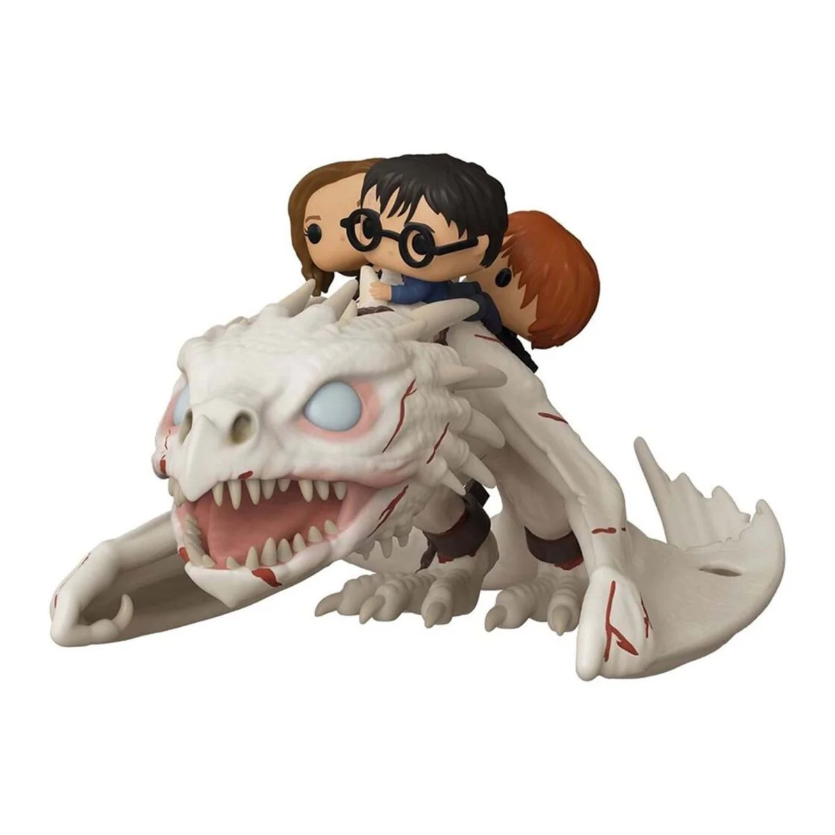 Funko Pop! Rides: Harry Potter Gringotts Dragon with Harry, Ron, and Hermione, Vinyl Figure