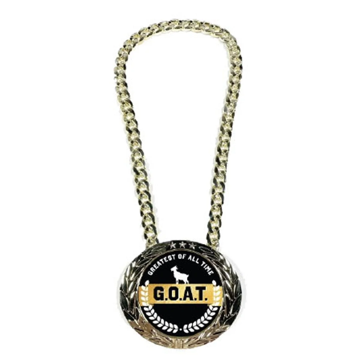 G.O.A.T Medallion with Chain for Adults