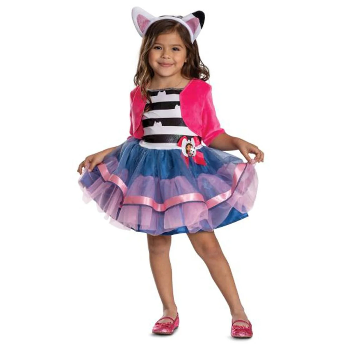 Gabby Tutu Dress Costume for Toddlers, Gabby's Dollhouse, Dress and Headband