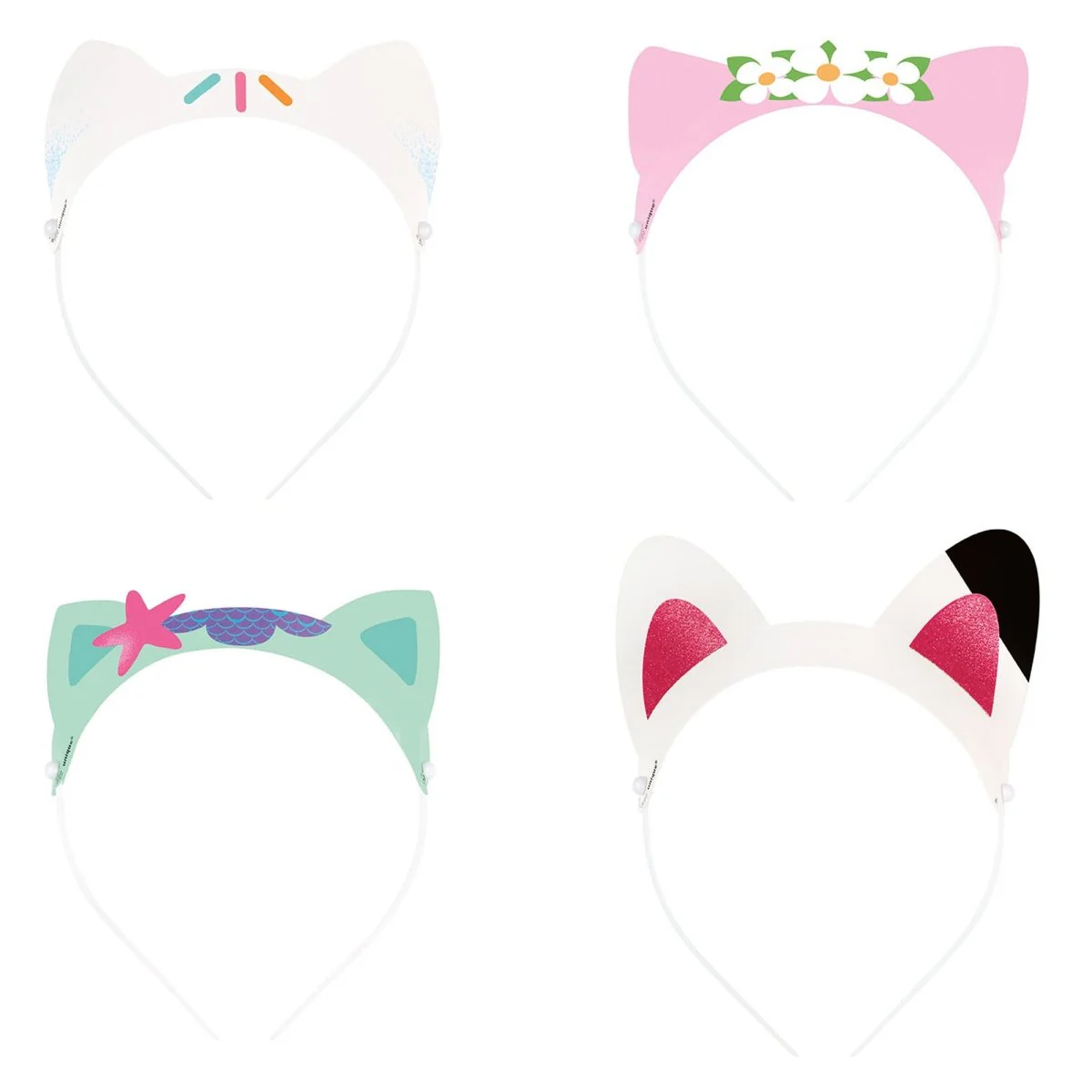 Gabby's Dollhouse Paper Headband, 4 Count