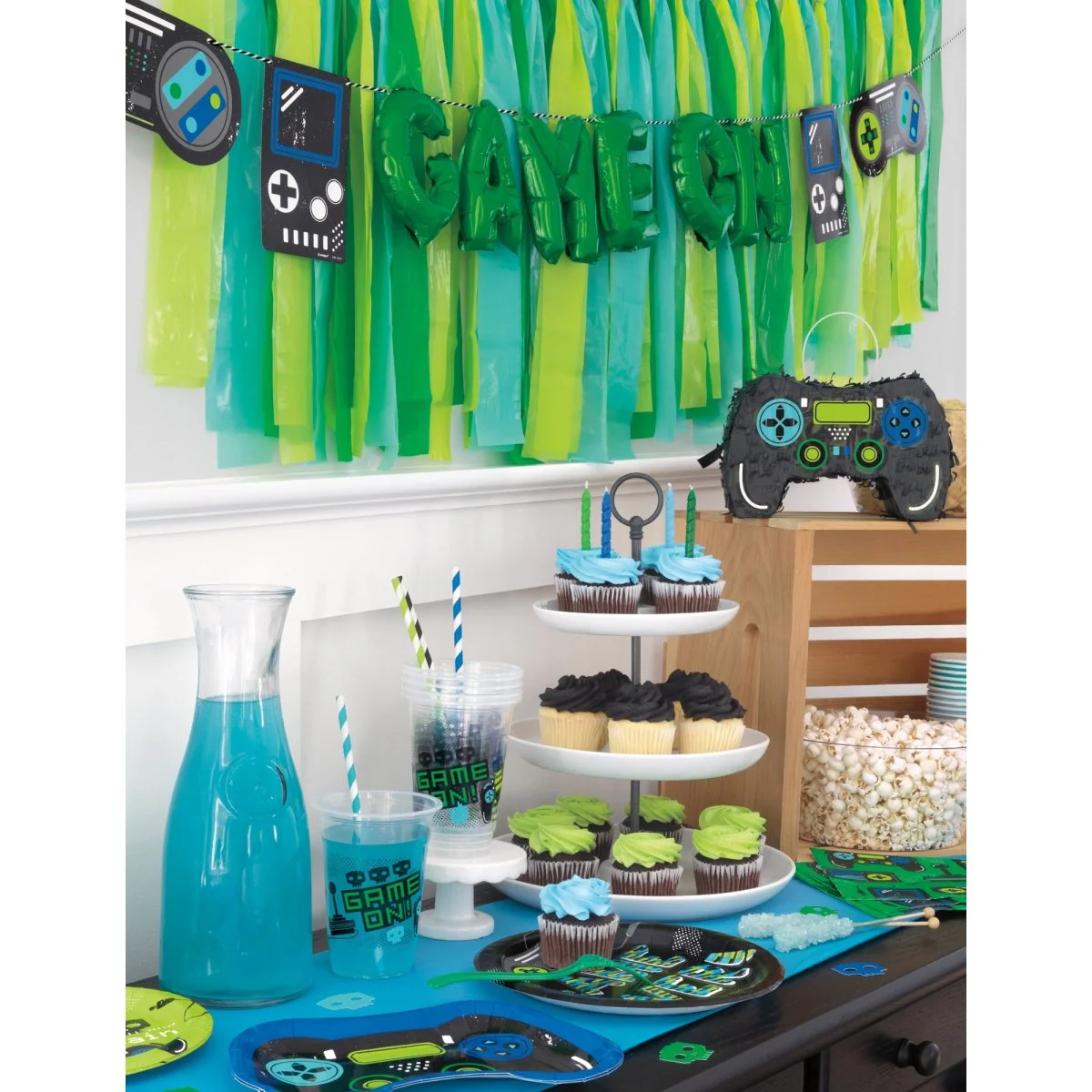 Gamer Birthday Balloons Banner, 144 Inches, 1 Count - Image 5