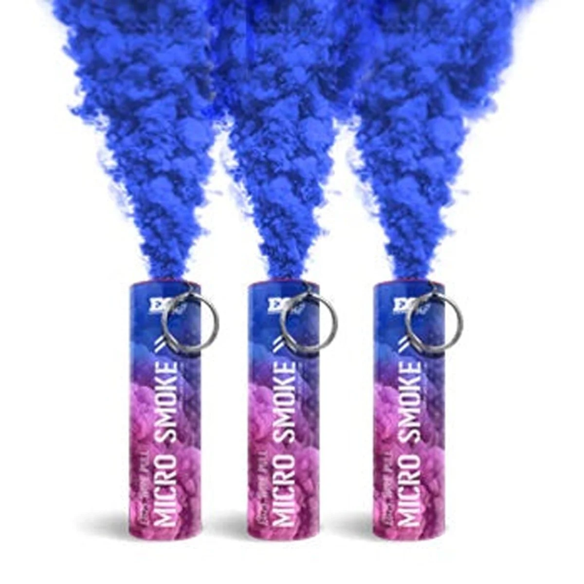 Gender Reveal Blue Smoke Bomb, 3 Count