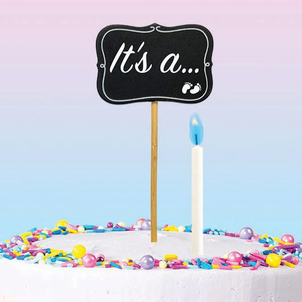 Gender Reveal Candle Kit, 3 Count - Image 2