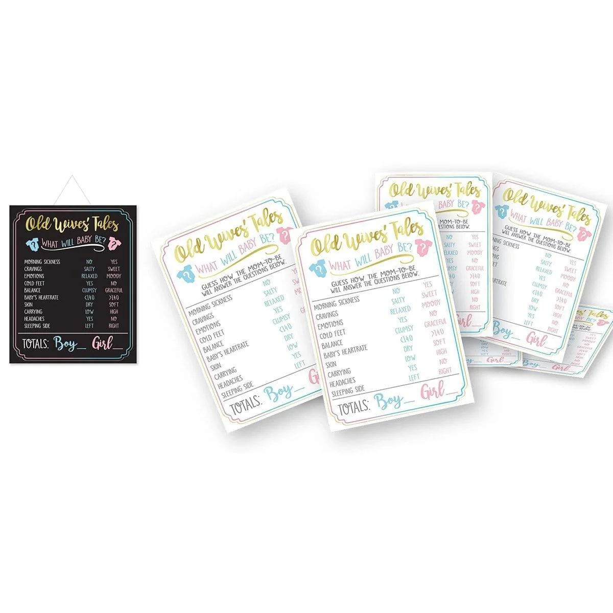 Gender Reveal Party: Game kit