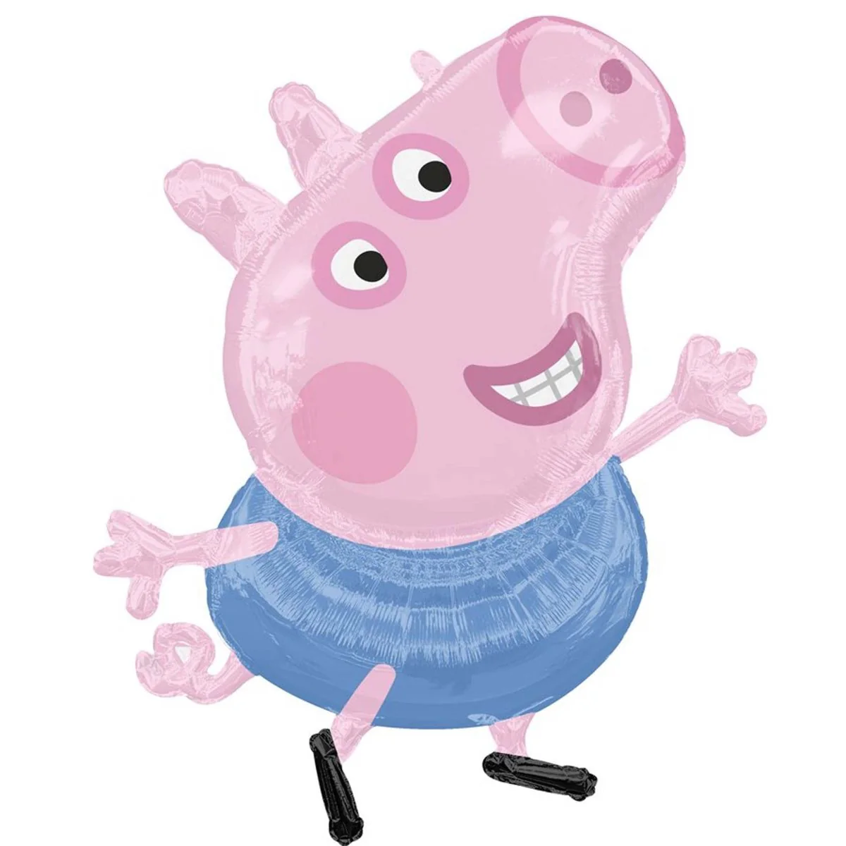 George Pig Supershape Foil Balloon, 24 Inches, 1 Count