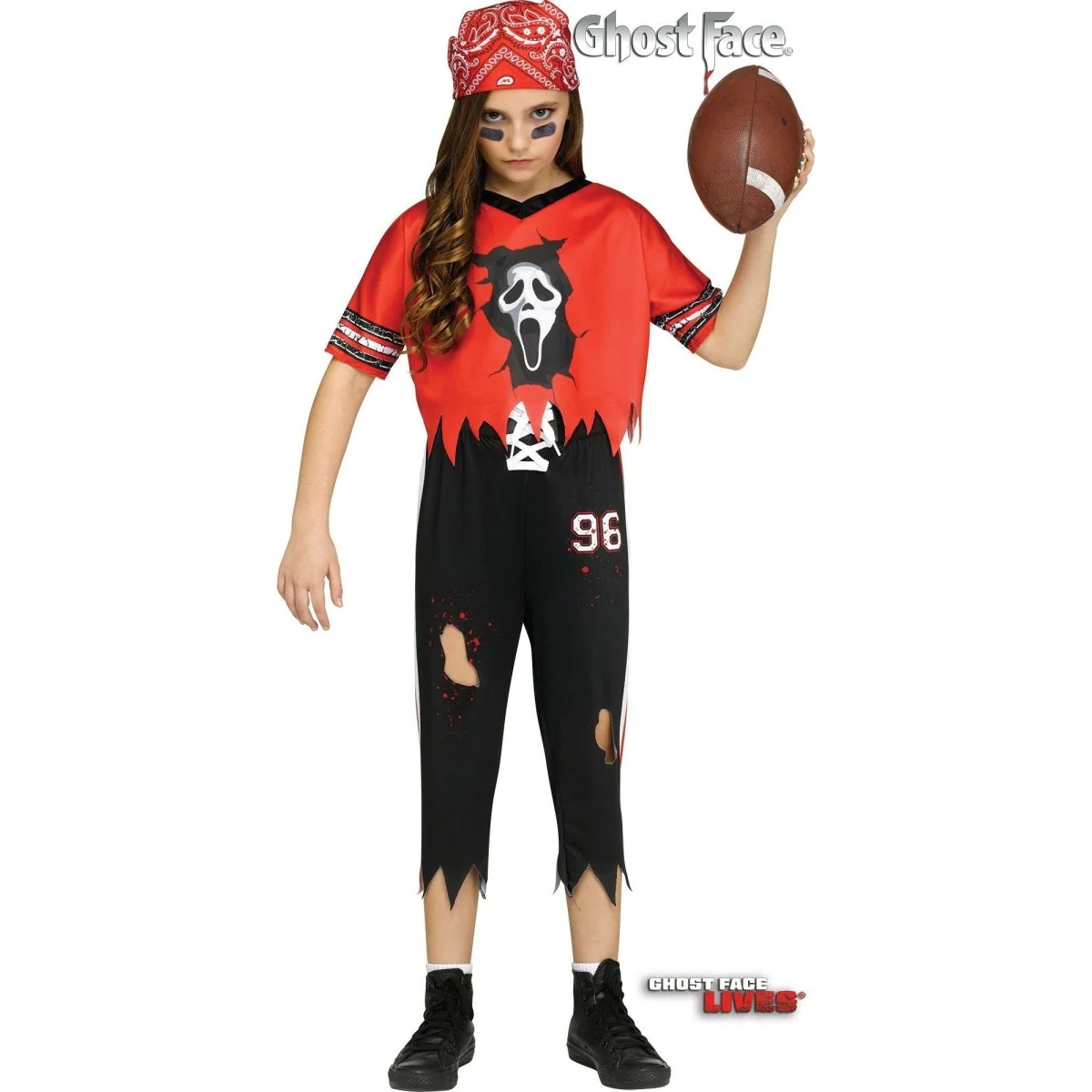 Ghost Face Football Costume for Kids, Scream