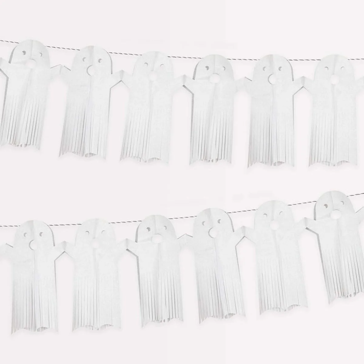 Ghost Tissue Paper Garland, 78 Inches, 1 Count - Image 2